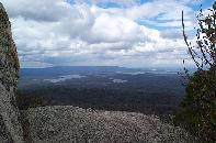 View from Genoa Peak over Mallacoota