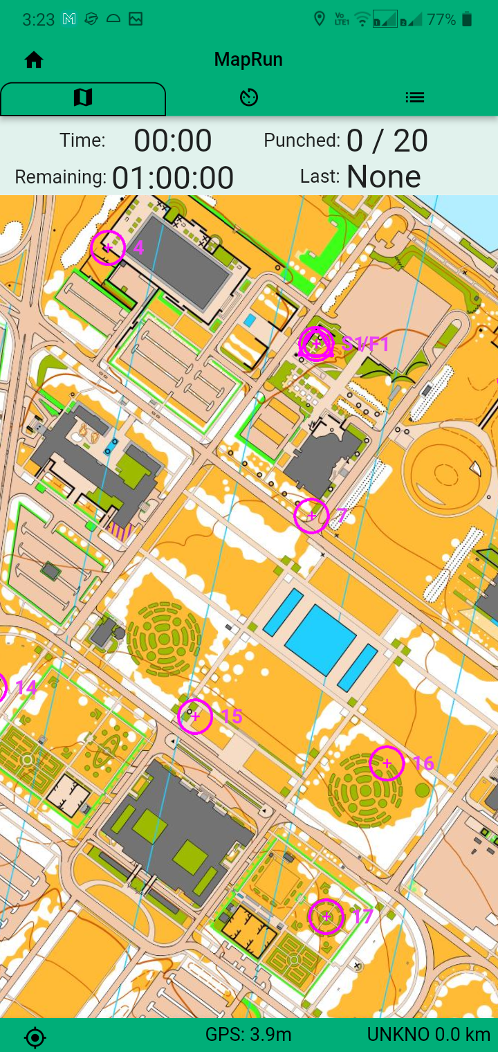 An Introduction to Using MapRunF - Orienteering ACT